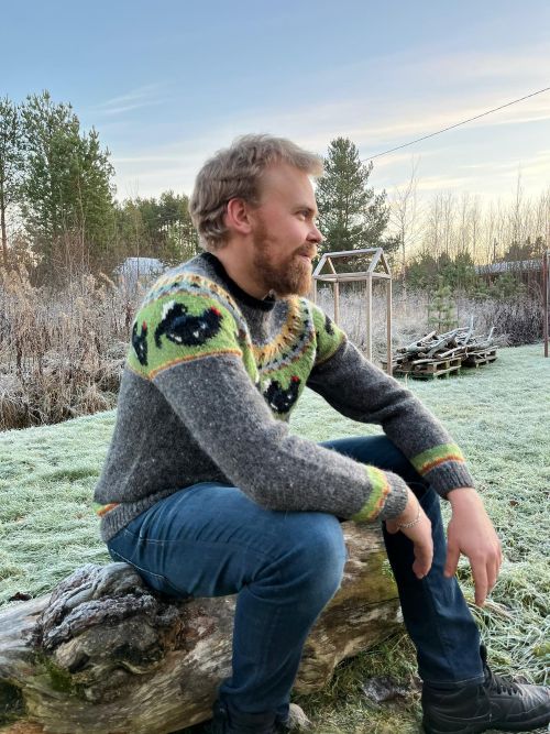 Teeri-kaarrokeneule, neuleohje