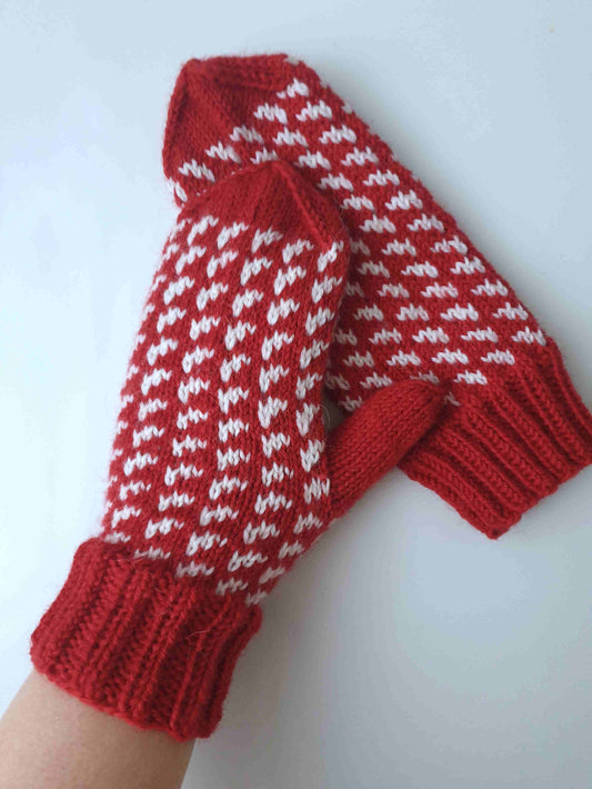 Trio-lapassetti, neuleohjeet