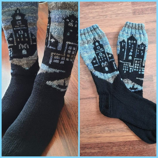 Kaupunkisukka Turku, neuleohje