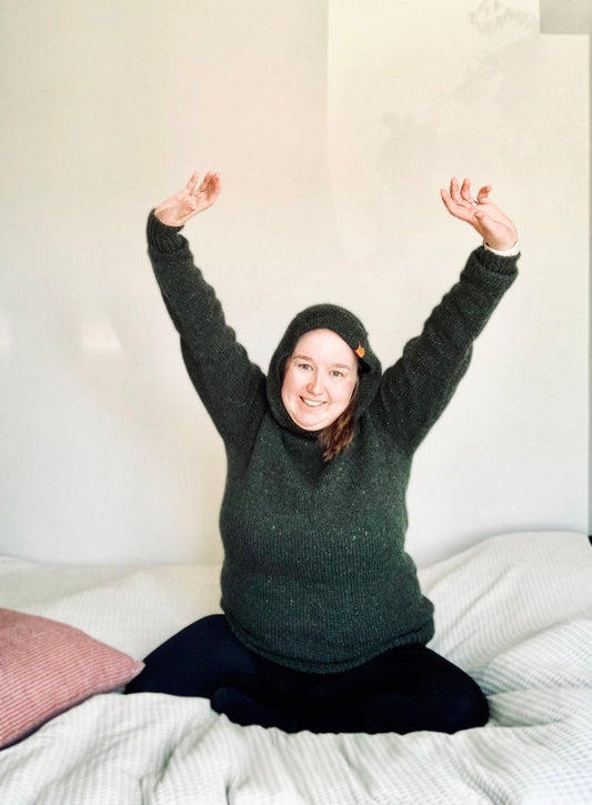 Veronika-villapaita, neuleohje