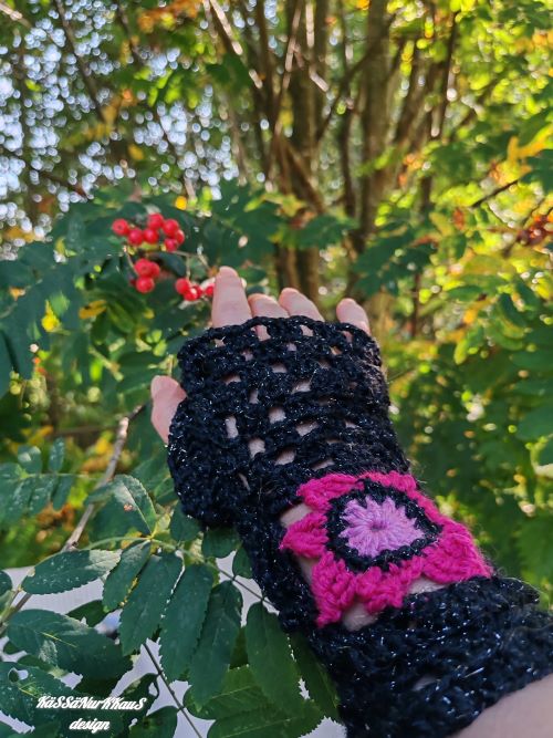 Winona-kämmekkäät, virkkausohje