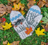 Ahvenneule ja -lapaset, neuleohje