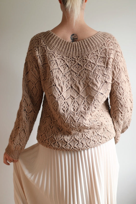 Aino-villapaita, neuleohje