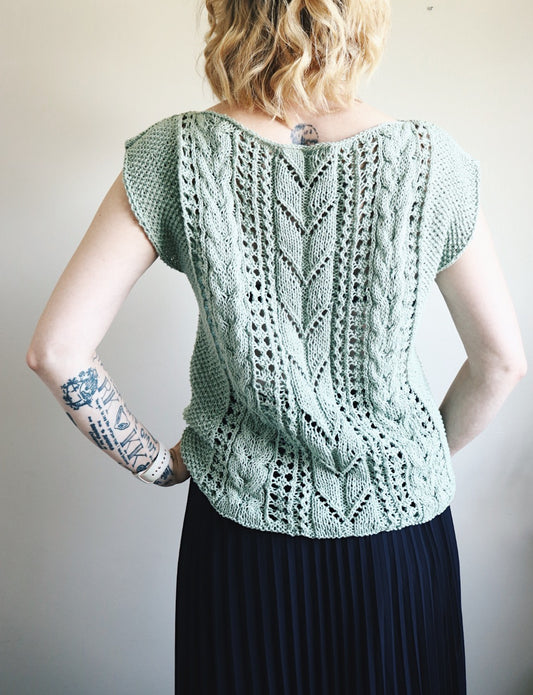 Amalfi-paita, neuleohje