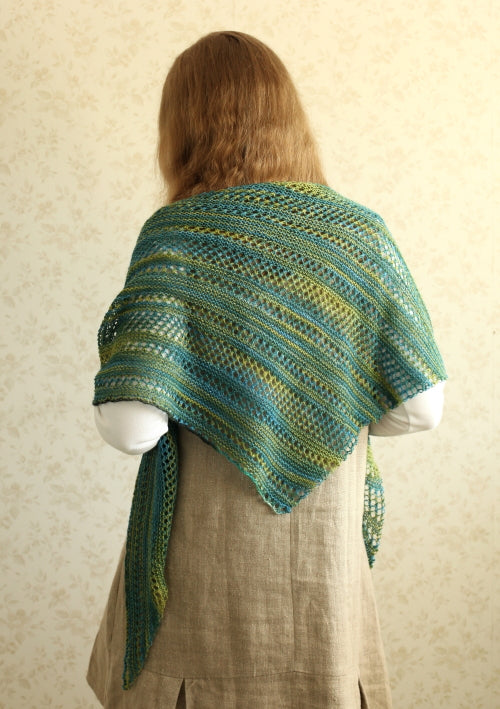 Åsne-huivi, neuleohje