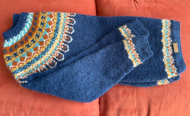 Aztek-kaarrokeneule, neuleohje