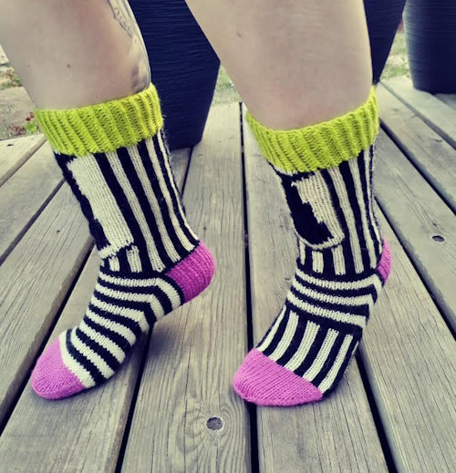 Beetlejuice, Beetlejuice, Beetlejuice-sukat, neuleohje