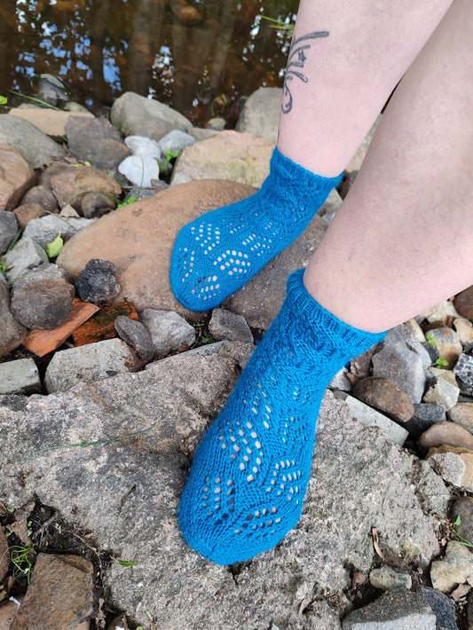 Elisabeth-sukat, neuleohje