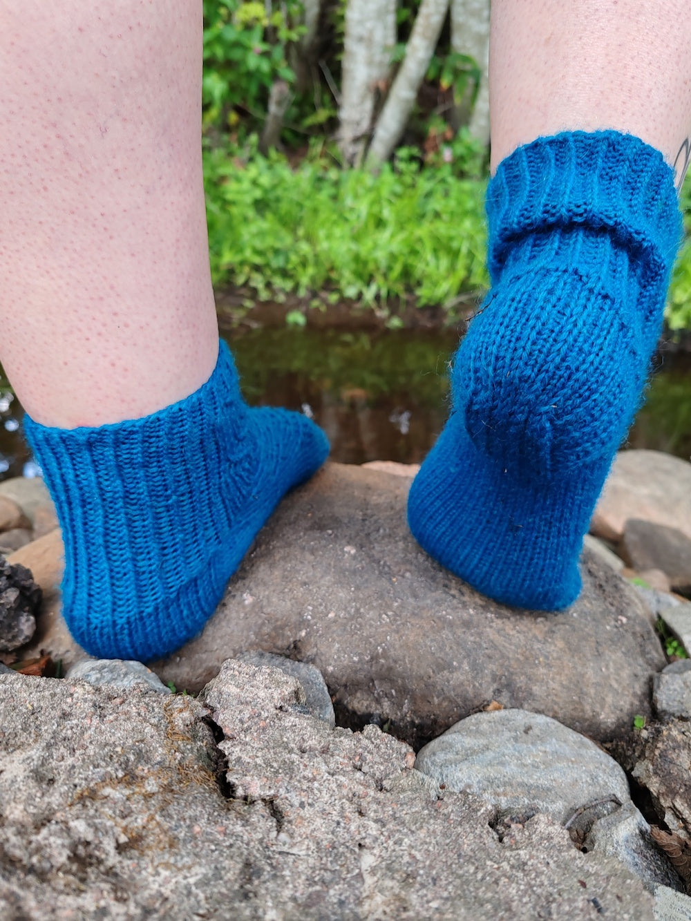 Elisabeth-sukat, neuleohje