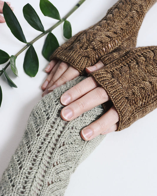 Emilia-kämmekkäät, neuleohje