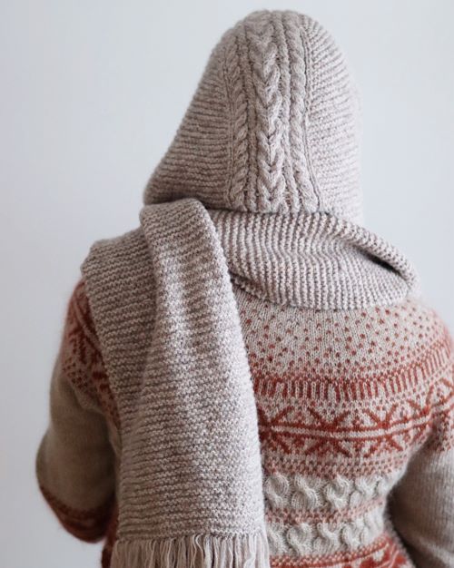 Feeling Good-huppuhuivi, neuleohje