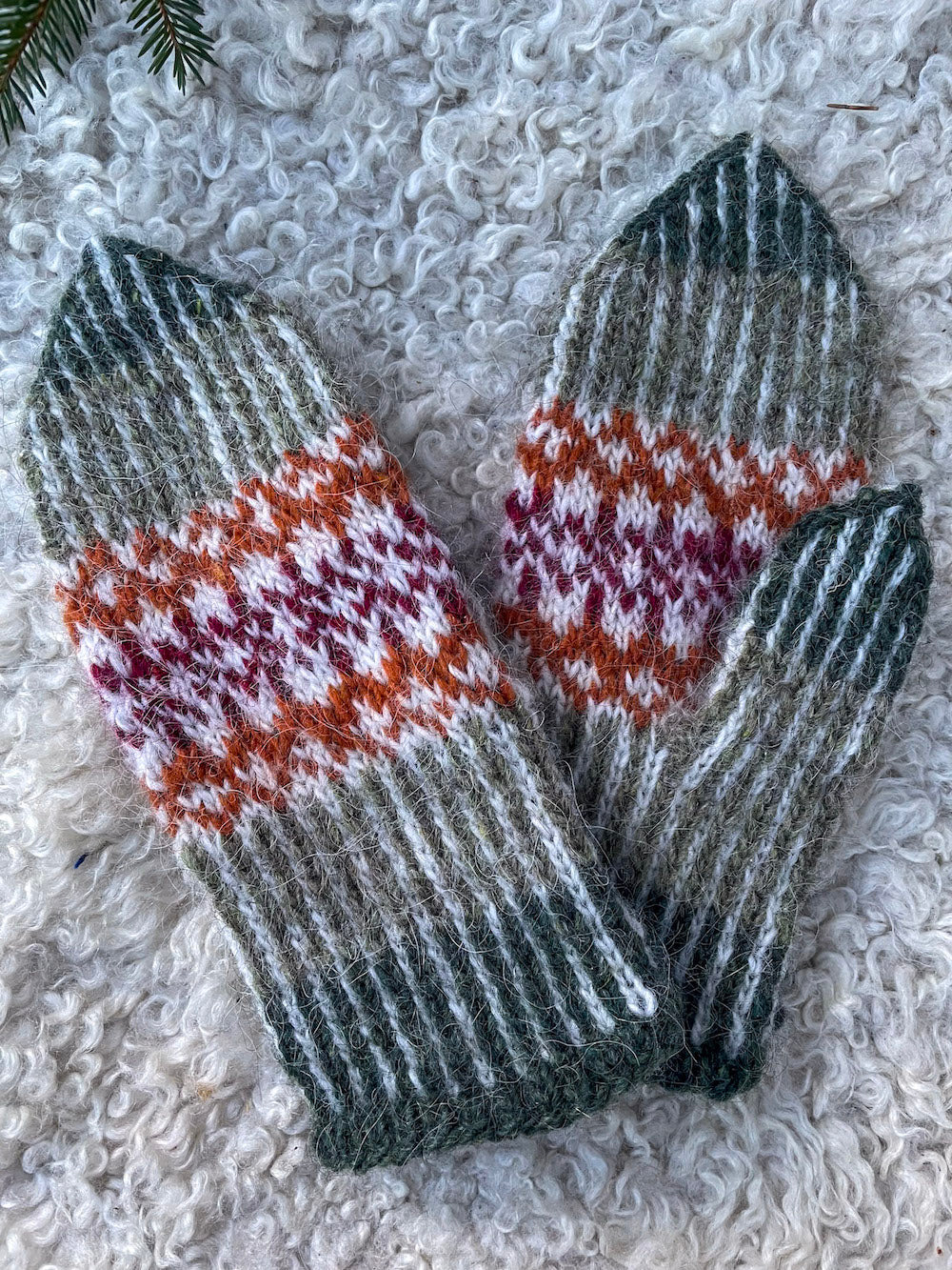 Fiona-lapaset, neuleohje