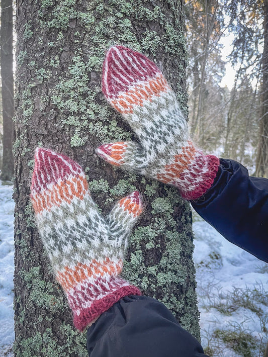 Fiona-lapaset, neuleohje