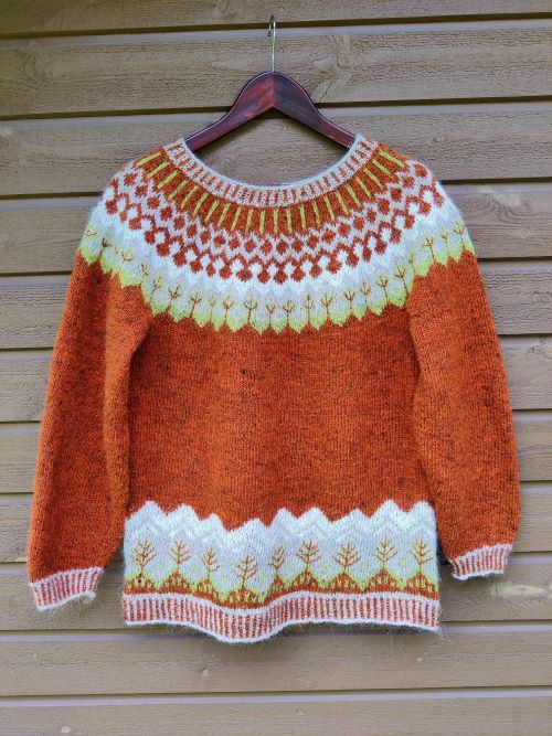 Fjalla-neule, neuleohje