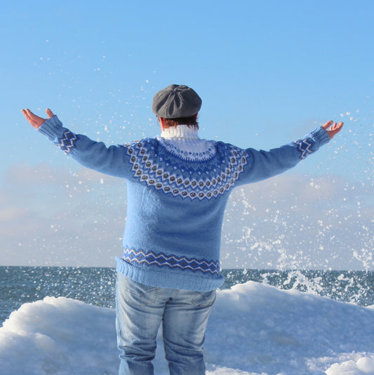 Fogg-kaarrokeneule, neuleohje