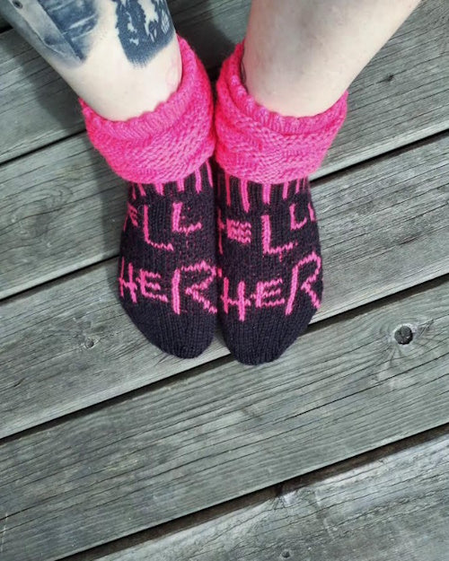 Hello There-sukat, neuleohje