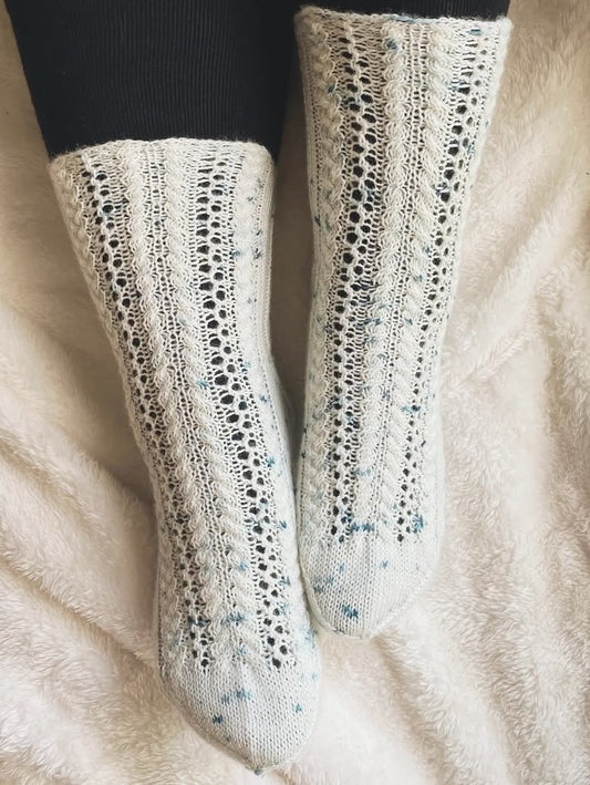 Herkkuhetki-sukat, neuleohje