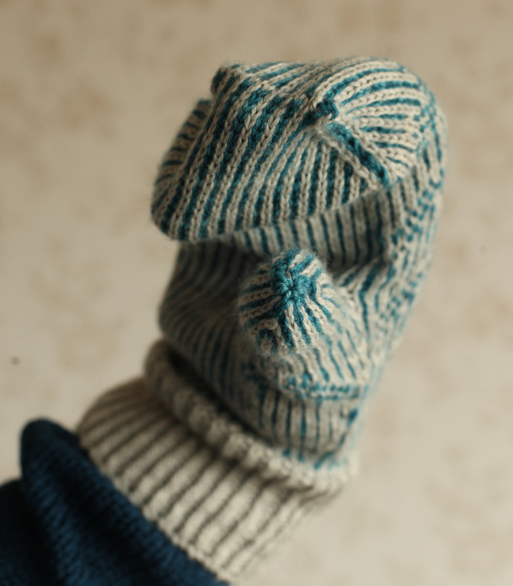 Huippu-lapaset, neuleohje