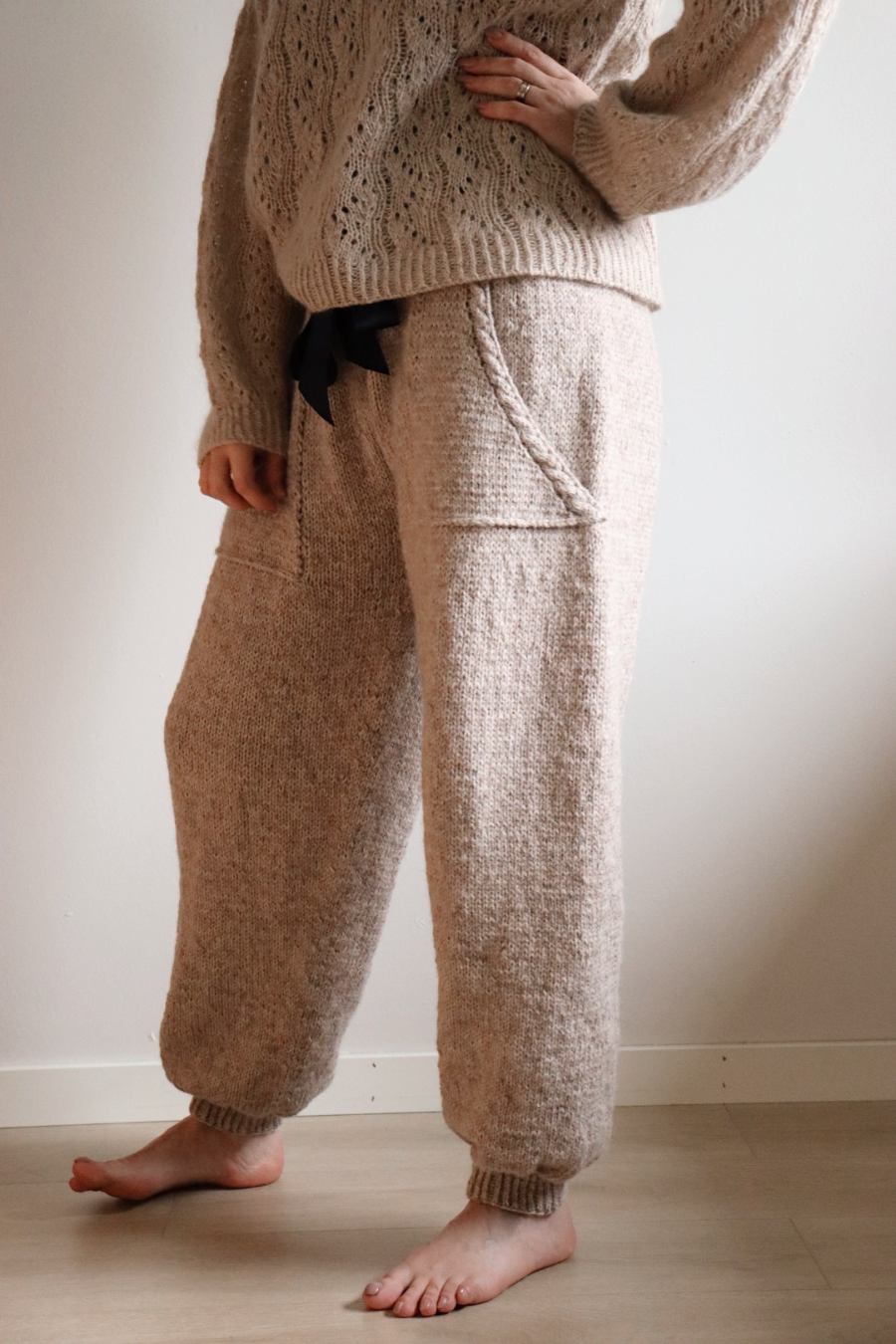 Hygge-housut, neuleohje