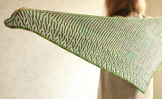 Itu-huivi, neuleohje