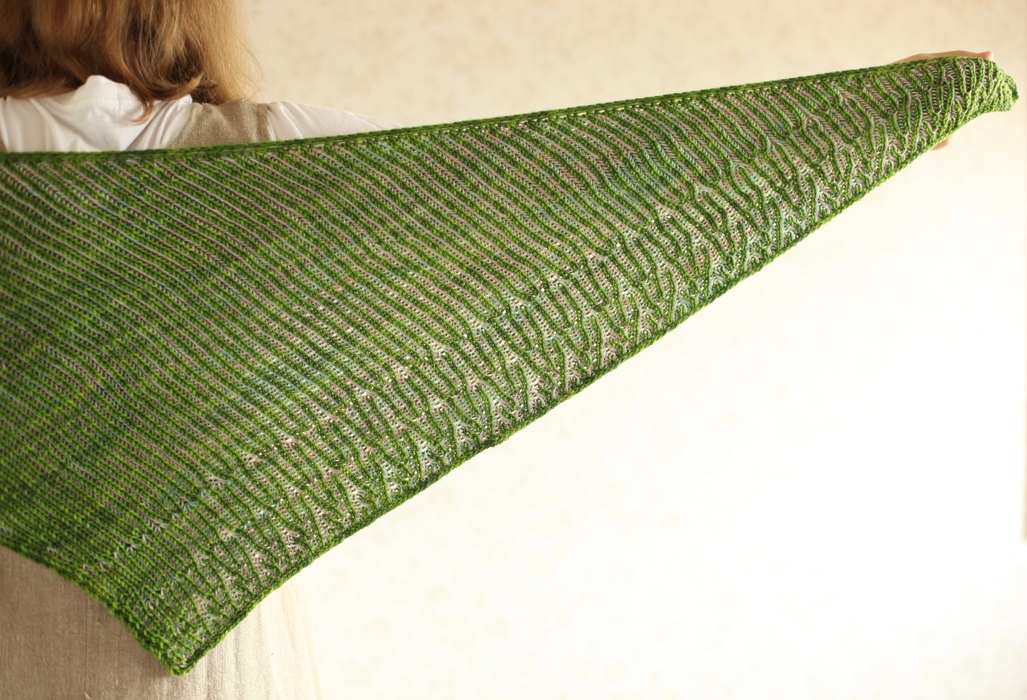 Itu-huivi, neuleohje