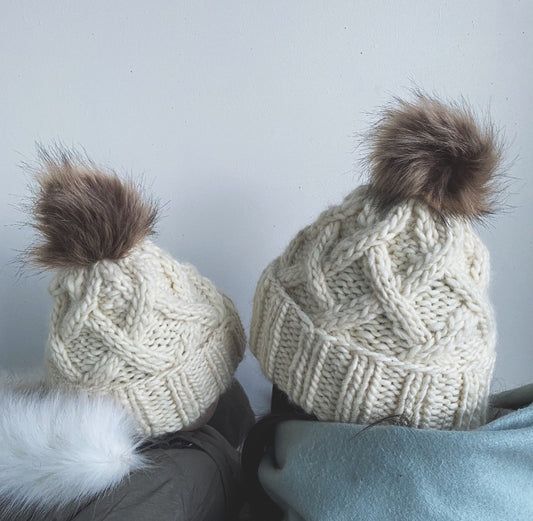 Jäätelö-pipo, neuleohje