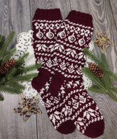 Juhlayö-villasukat, neuleohje