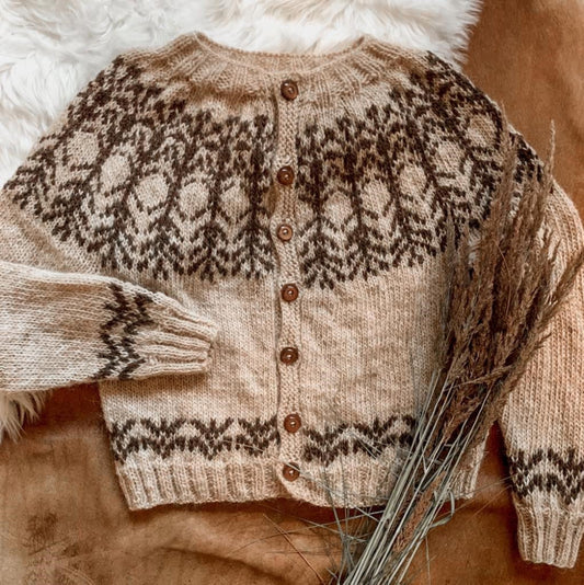 Kaisla-neuletakki, neuleohje