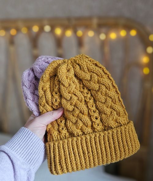 Kaneli-pipo, neuleohje