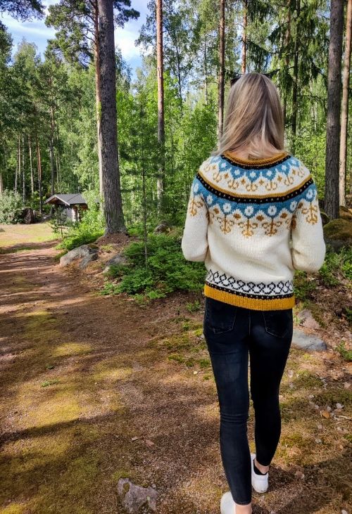 Katinka-neule, neuleohje