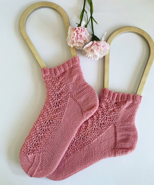 Bella, villasukat, neuleohje