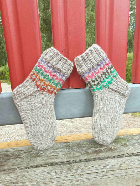 Sobra-villasukat , neuleohje