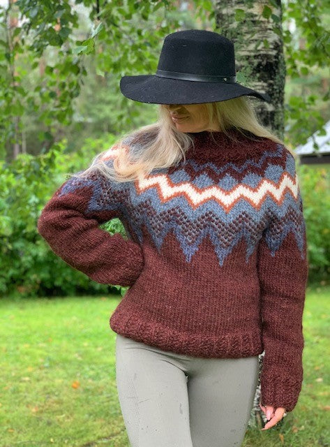 Laavu-neule, neuleohje