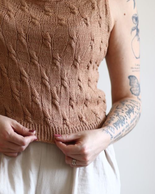 Latte-toppi, neuleohje