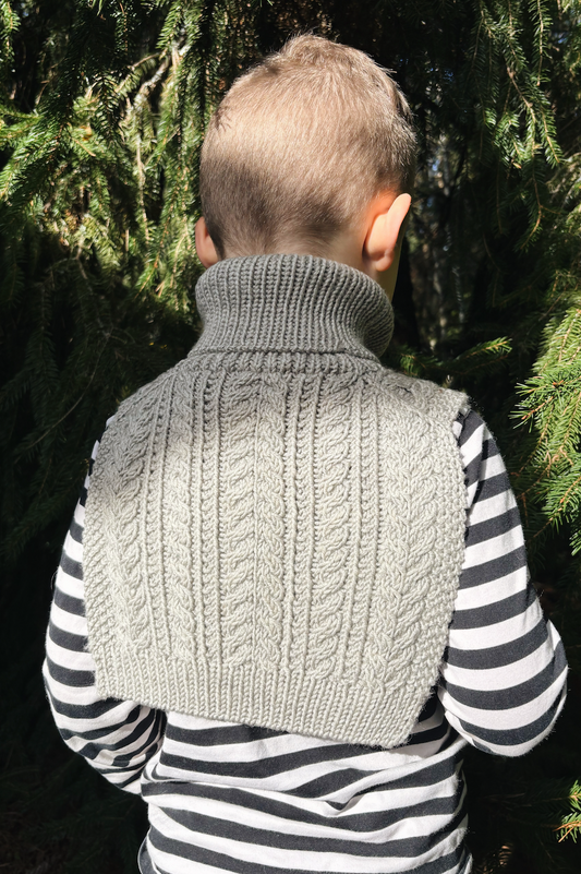 Leevi-kauluri, neuleohje