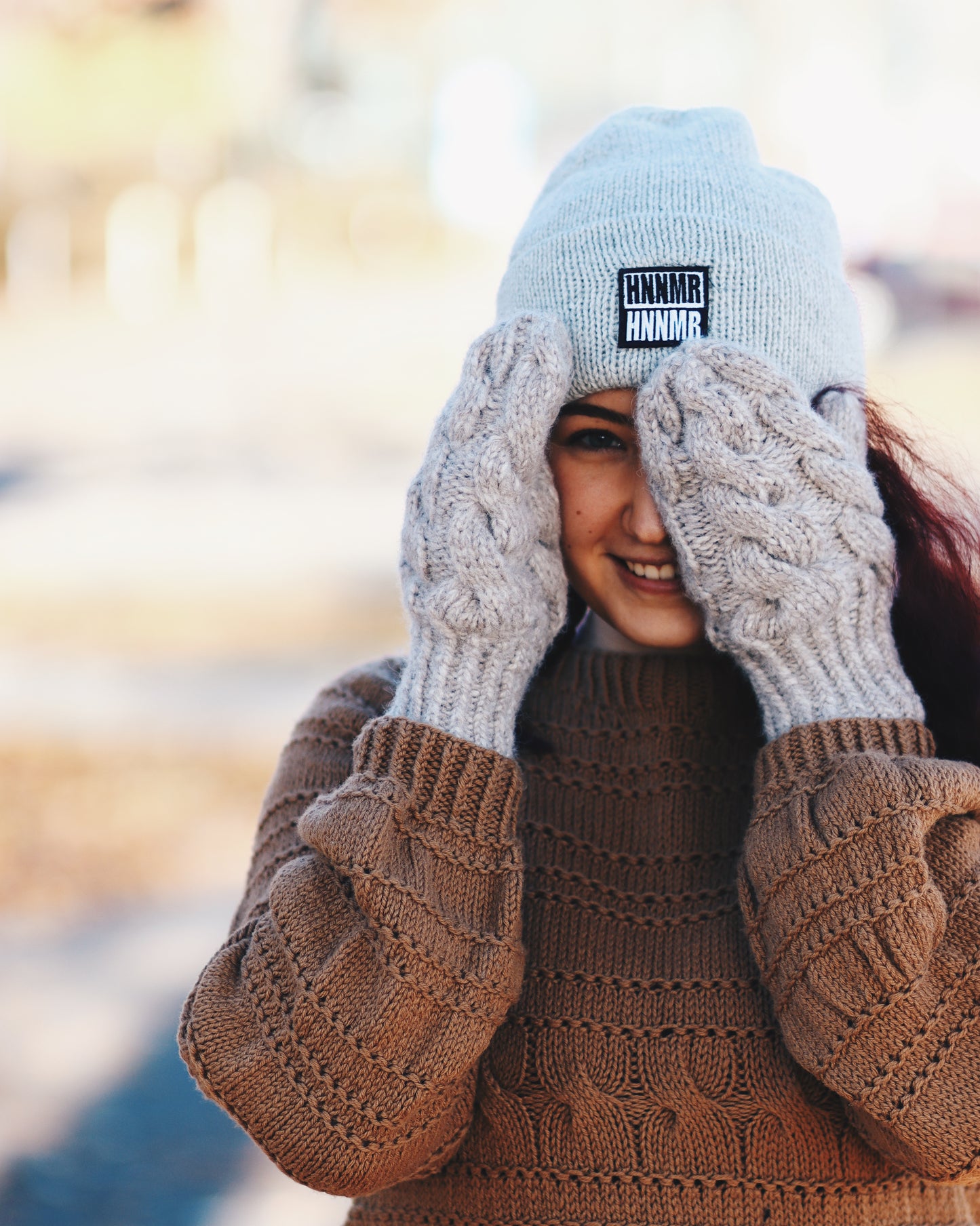 Lellabella pipo ja lapaset, neuleohje