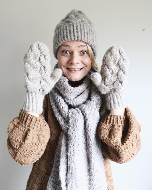 Lellabella-lapaset, neuleohje