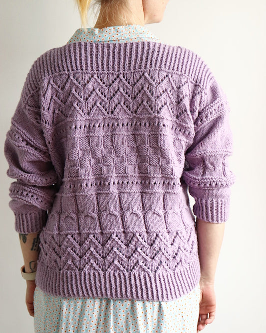 Marleena-villapaita, neuleohje