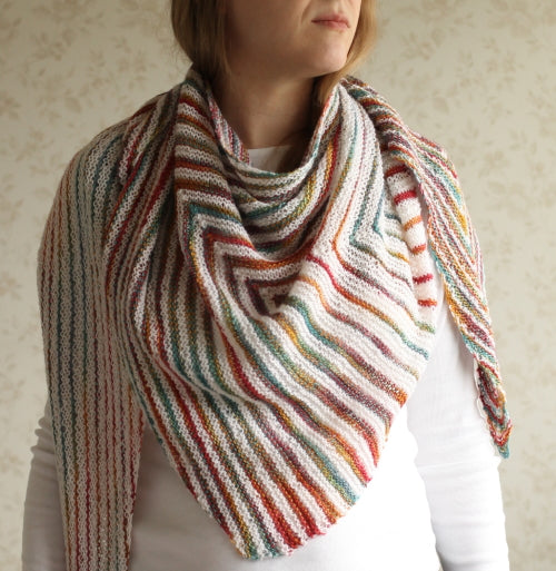 Masala-huivi, neuleohje