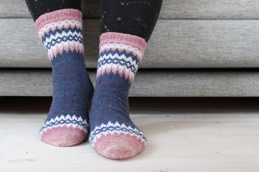 Meri-sukat, neuleohje