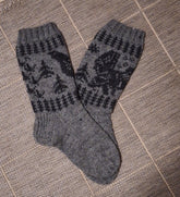 Metsän suojassa-sukat, neuleohje