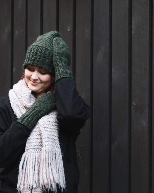 Metsä-lapaset, neuleohje