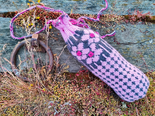 Midsummer-juomakassi, neuleohje