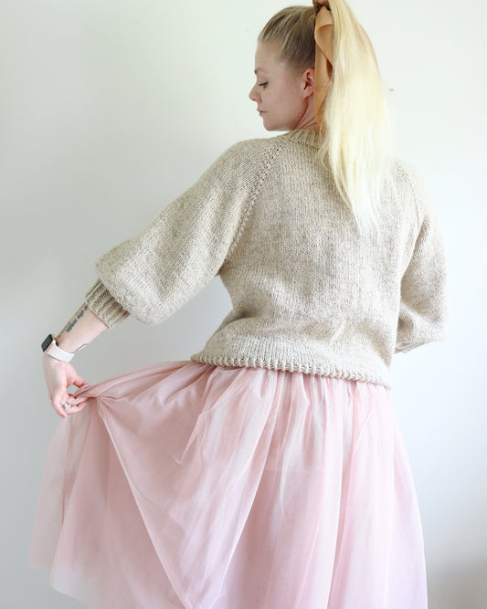 Mirette-villapaita, neuleohje