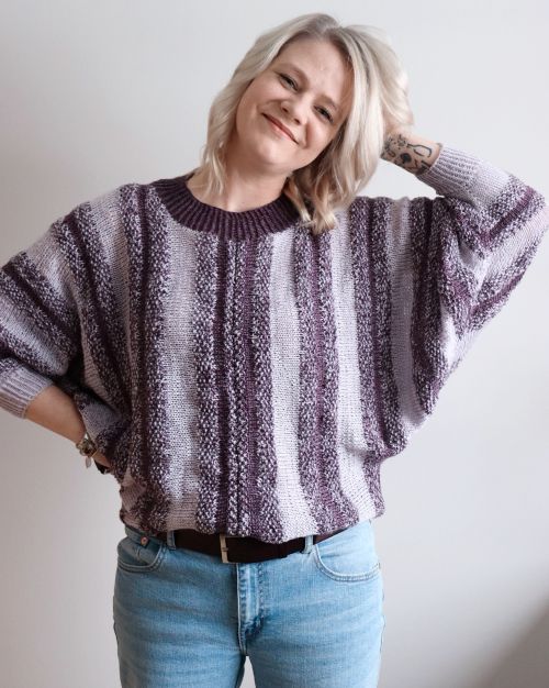 Moonlight-villapaita, neuleohje