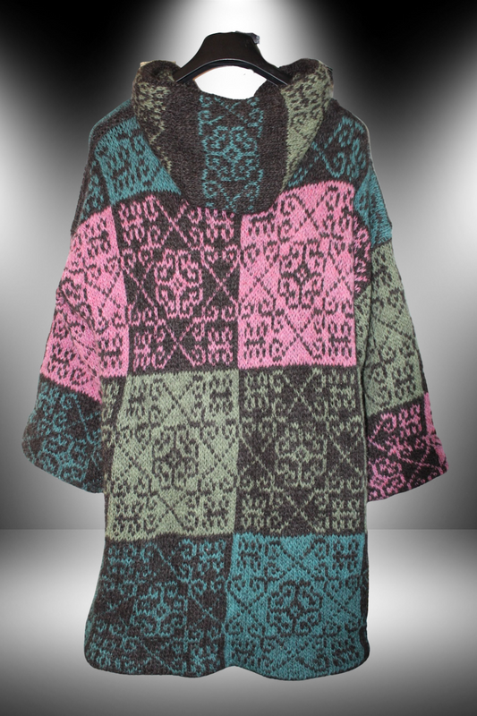 Nelly Angela-villatakki, neuleohje