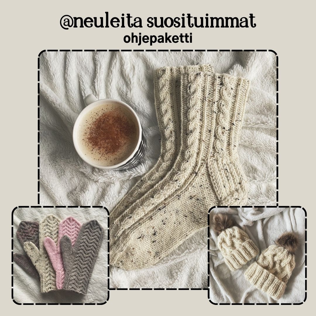 @neuleita suosituimmat-neuleohjepaketti