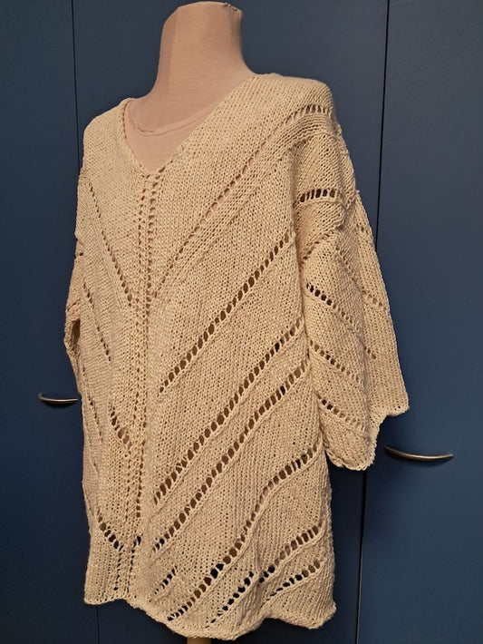 Pitsineulepaita, neuleohje