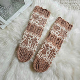 Piparsukkaset-villasukat, neuleohje