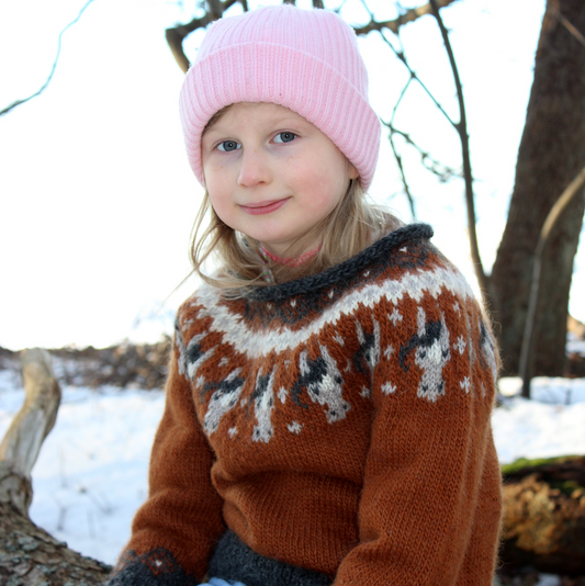 Pony kid-kaarrokeneule, neuleohje